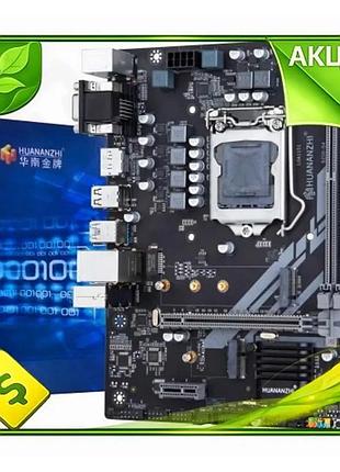 Ve материнська плата lga1151 huananzhi new version b250-d4 2xddr4 для пк з hdmi sata3 micro atx відеок n6w_ver