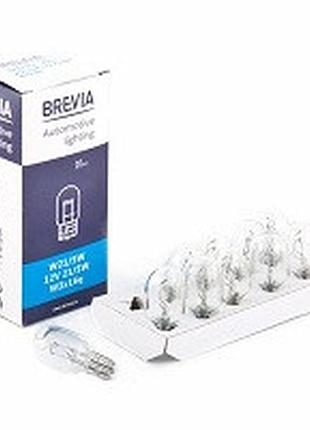 Лампа 12v безбарвний.2-контак. w21/5w "brevia" 12311с уп.10шт nai