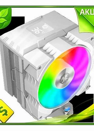Ve кулер для процессора gamemax new version gamma 90 digital white argb башенный охладитель для intel n6w_ver