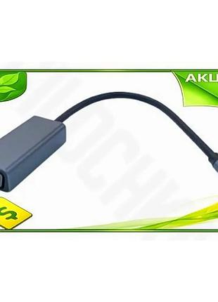Ve перехідник type-c на vga new version dynamode активний 15 см сірий для підключення до монітора прое n6w_ver