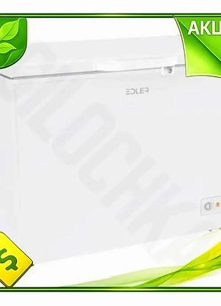 Ve морозильна скриня edler 287l new version електронний контроль температури для зберігання продуктів n6w_ver