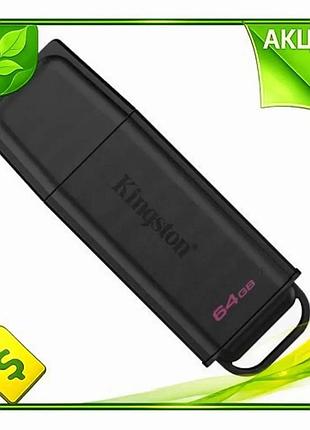 Ve флэш накопитель usb 64гб new version kingston черный usb 3.2 gen 1 для хранения данных накопитель д n6w_ver