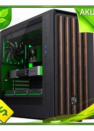 Ve корпус gamemax claw 460 new version wood black mid tower для atx microatx mini-itx комп'ютерний кор n6w_ver