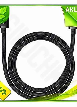 Ve кабель displayport 1,5 м new version baseus чорний v1.4 8k 60 гц для монітора відеокабель для комп' n6w_ver