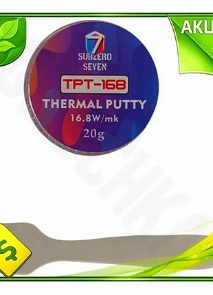 Ve термопрокладка рідка subzero seven new version 20 г 16,8 вт/мк для комп'ютерних комплектуючих охоло n6w_ver