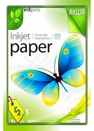 Ve фотобумага printpro глянцевая a6 new version 180 г/м2 100 л для печати фотографий бумага для фото n6w_ver