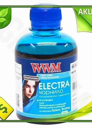 Ve чорнило wwm epson universal new version light cyan 200 мл водорозчинне для друку фотографій і графі n6w_ver