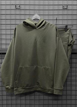 Костюм oversize база хакі xl ✪