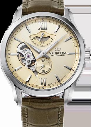 Годинник чоловічий orient star layered skeleton re-av0b10g00b