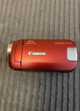 Відеокамера  canon legria fs306