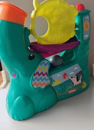 Іграшка для малюків, що розвиває playskool chase n go ball popper toy for active babies