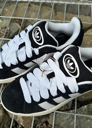 Adidas campus 00s чорні замшеві кросівки 37(1/3)