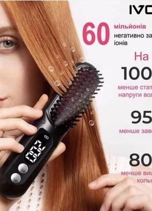 Професійна акумуляторна гребінець ivory hbs-20