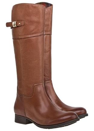 Кожаные сапоги clarks,