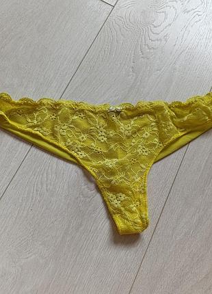 Трусики ажурные стринги кружевные бикини кружные танга intimissimi s c 8 36 44