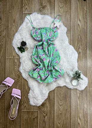 Сукня в квітку zara