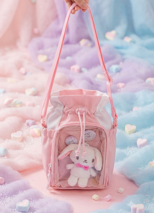 🌸 чарівна рожева сумочка kawaii 🌸без аксесуарів