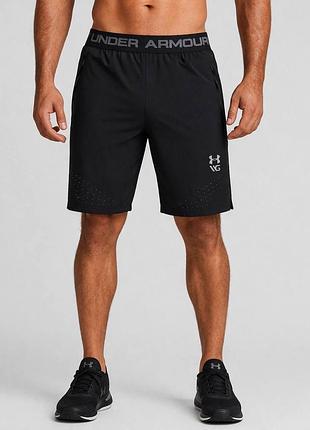 Шорти under armour чоловічі спортивні чорні холодок стрейч літні туреччина