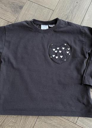 Кофта футболка zara 4