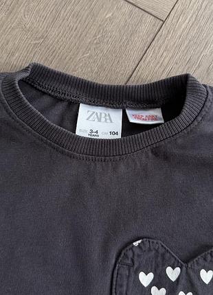 Кофта футболка zara 3