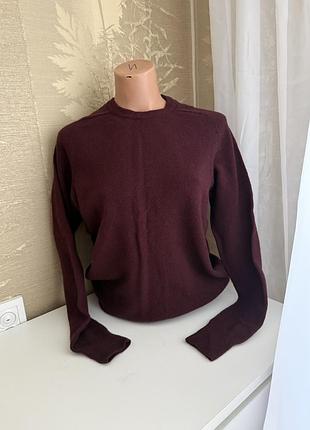 Базовый шерстяной джемпер zara