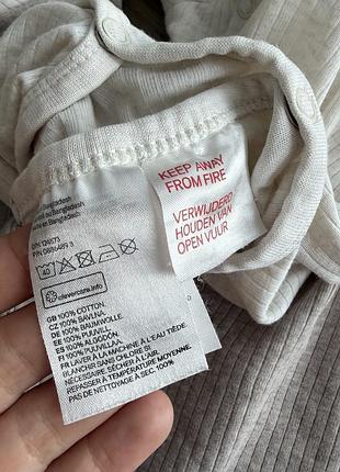 Боді h&m 56 см 6