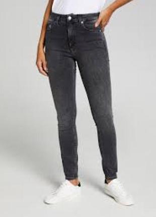 Джинси skinny высокая талия denim co