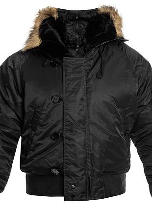 Куртка mil-tec flight jacket n2b - black