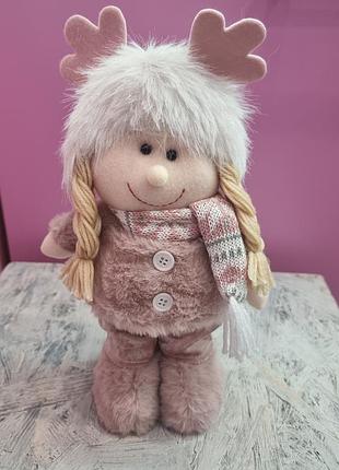 Новогодняя игрушка "девочка", декор под елку