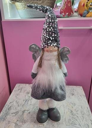 Новогодняя мягкая игрушка, эльф * девочка
