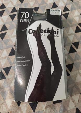 Мягкие колготы 70 ден с рисунком