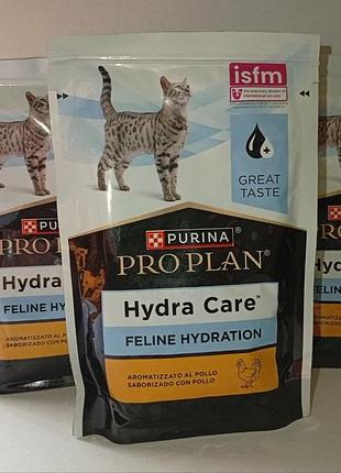 Pro plan hydra care (пауч) со вкусом курицы