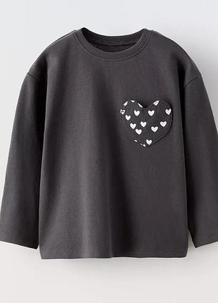 Кофта футболка zara