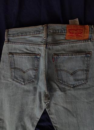 Джинсы голубые levi's