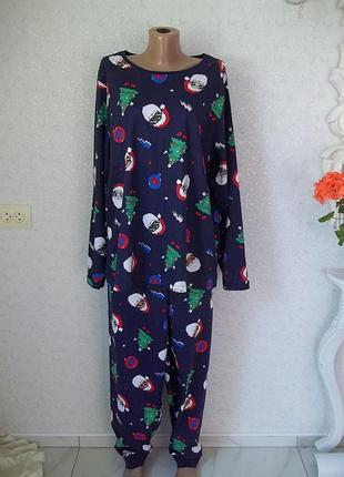 ( 2xl - 54 / 56 р) primark женская пижама трикотажная 100 % хлопок индия новая