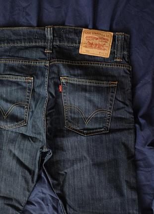 Джинсы синие levi's