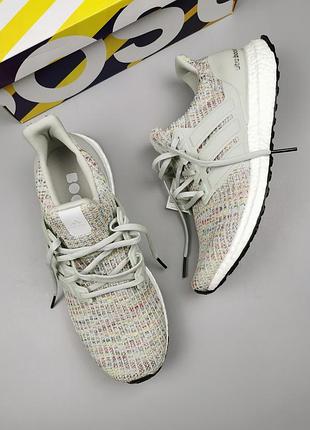 Оригинальные кроссовки us9.5 adidas ultraboost 4.0 "grey multicolor" 2018р