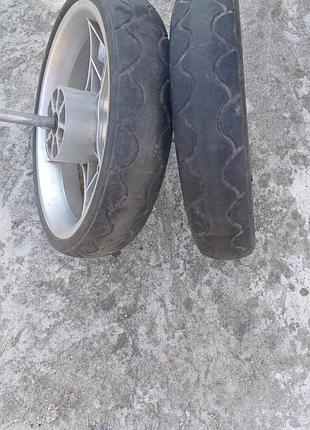Carrello vista задні колеса до коляски