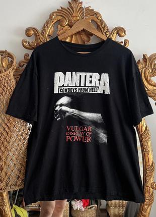 Рок футболка pantera мер