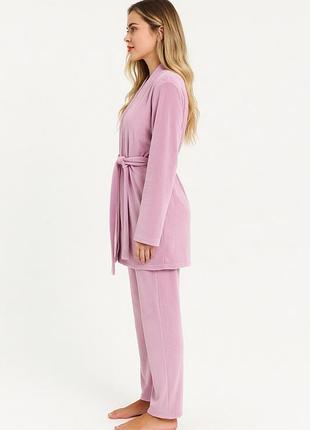 Костюм трійка велюровий