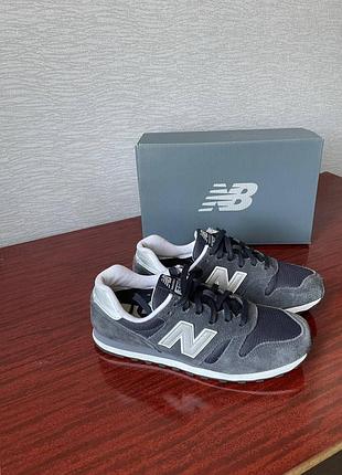 Оригинальные мужские кроссовки new balance 373 41.5-42 размер 26.5 см серого цвета