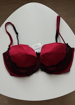 Шовковий бюстгальтер з мереживом ann summers 38g