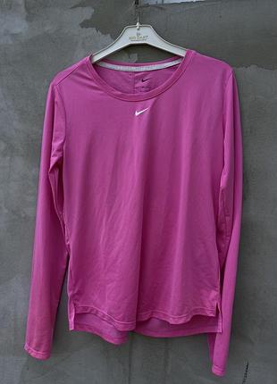 Лонг жіночий nike dri-fit рожевого кольору