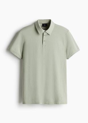 S h&m нова фірмова чоловіча сорочка поло футболка slim fit підліткова