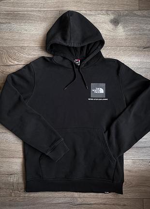 Чорне худі the north face