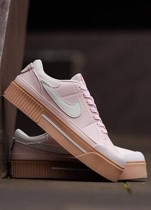 Кроссовки nike court legacy pink
