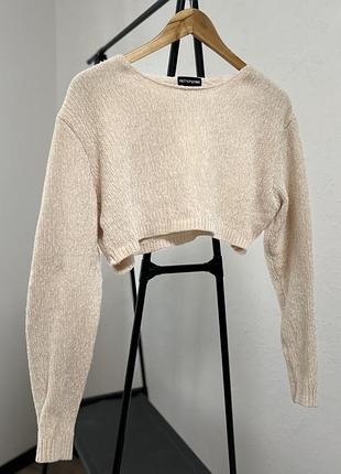 Короткий мʼякий светрик від prettylittlething, розмір s