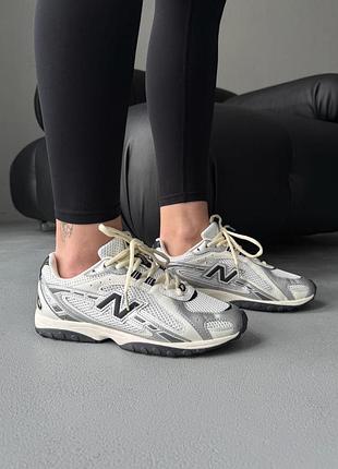 😍 кроссовки женские new balance 204l silvel/black серебристые