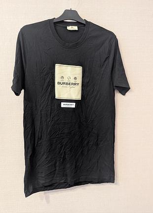 Burberry london england футболка черная оригинал l-xxl made in england