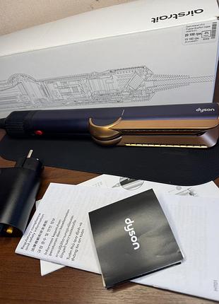 Выпрямитель для волос dyson airstrait (prussian blue/rich copper) оригинал